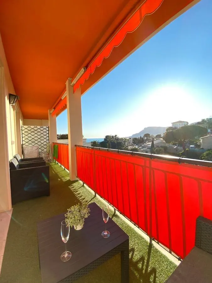 Charmant 2 Pièces Vue sur Mer et MONTE-CARLO à ROQUEBRUNE CAP MARTIN Appartement Roquebrune-Cap-Martin
